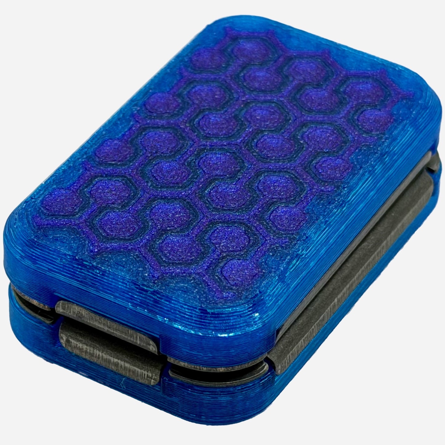 Otter EDC x Modusworks Makers Choice Rapt Lite (Translucent Blue/Shimmer Purple)